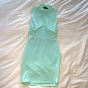 PLT Mint Green Mini Dress